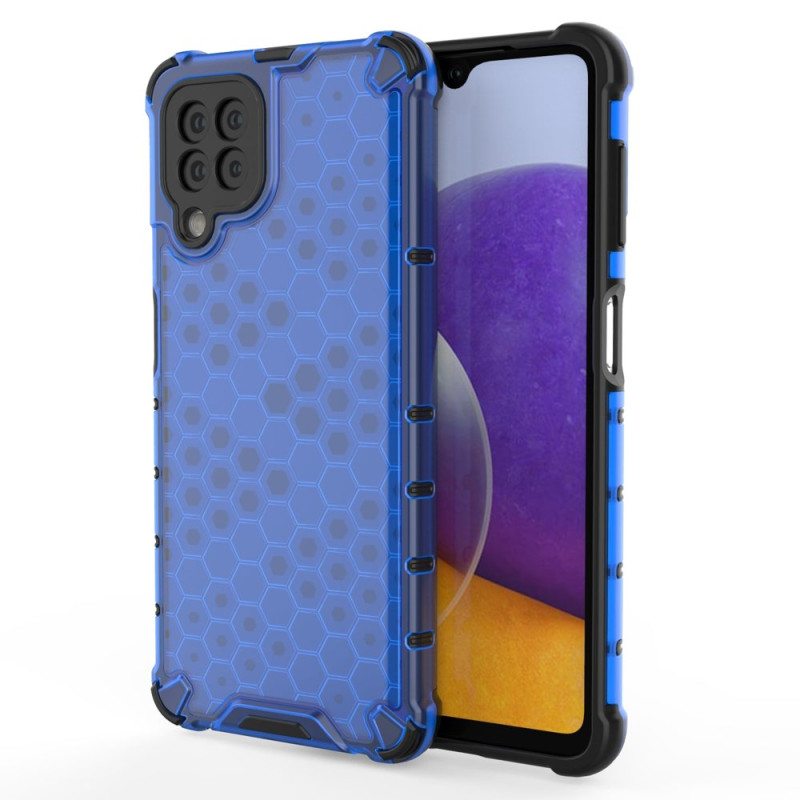 Korinis šarvuotas dėklas su gelio rėmeliu, skirtas Samsung Galaxy A22 4G mėlynai