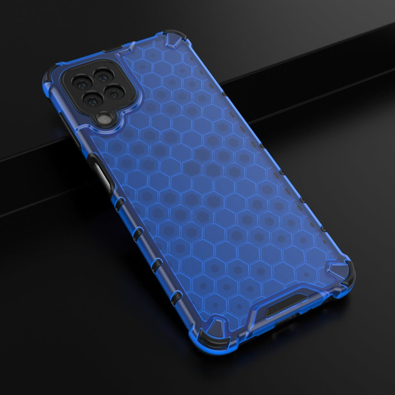 Korinis šarvuotas dėklas su gelio rėmeliu, skirtas Samsung Galaxy A22 4G mėlynai