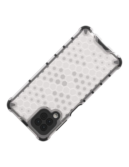 Korinis šarvuotas dėklas su gelio rėmeliu, skirtas Samsung Galaxy A22 4G green