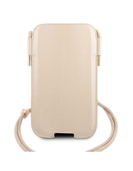 Guess Saffiano rankinė - auksinė