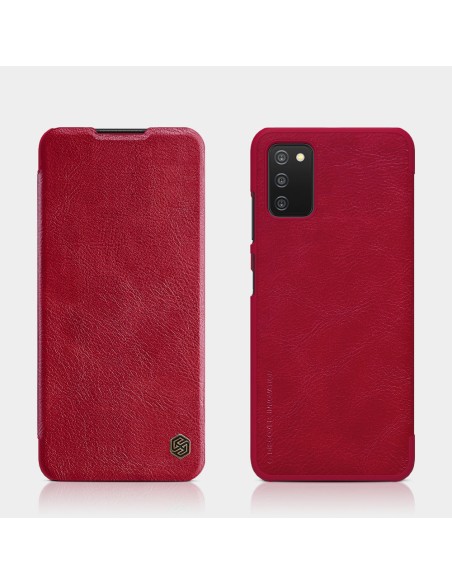 Nillkin Qin odinis dėklas Samsung Galaxy A03s juodas Nillkin Qin odinis dėklas Samsung Galaxy A03s juodas