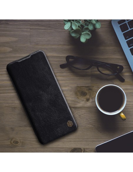 Nillkin Qin odinis dėklas Samsung Galaxy A03s juodas Nillkin Qin odinis dėklas Samsung Galaxy A03s juodas