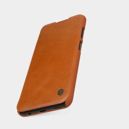 Nillkin Qin odinis dėklas Samsung Galaxy A03s raudonas