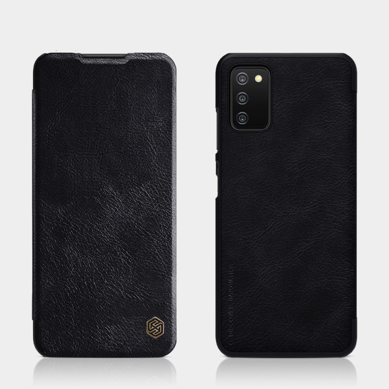 Nillkin Qin odinis dėklas Samsung Galaxy A03s raudonas