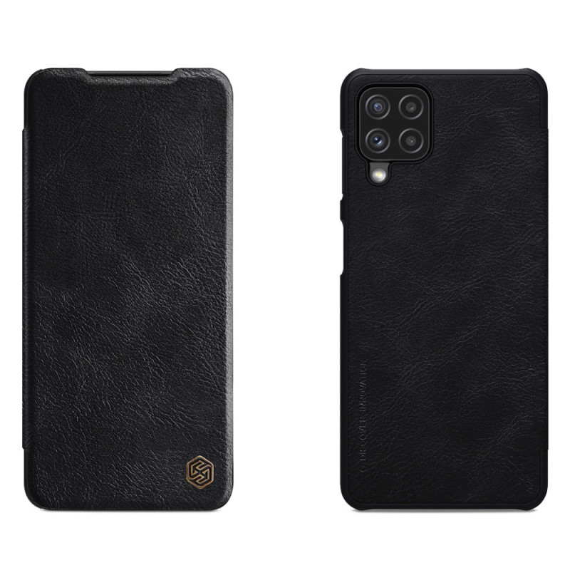 Nillkin Qin odinis dėklas Samsung Galaxy A22 4G juodas