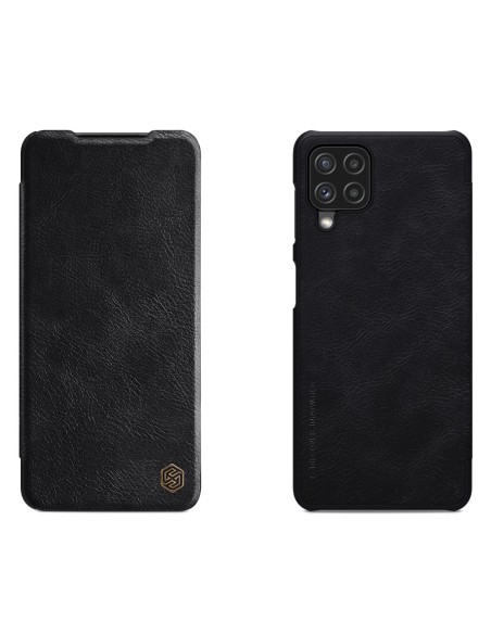 Nillkin Qin odinis dėklas Samsung Galaxy A22 4G juodas Nillkin Qin odinis dėklas Samsung Galaxy A22 4G juodas