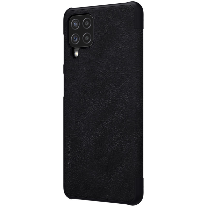 Nillkin Qin odinis dėklas Samsung Galaxy A22 4G juodas