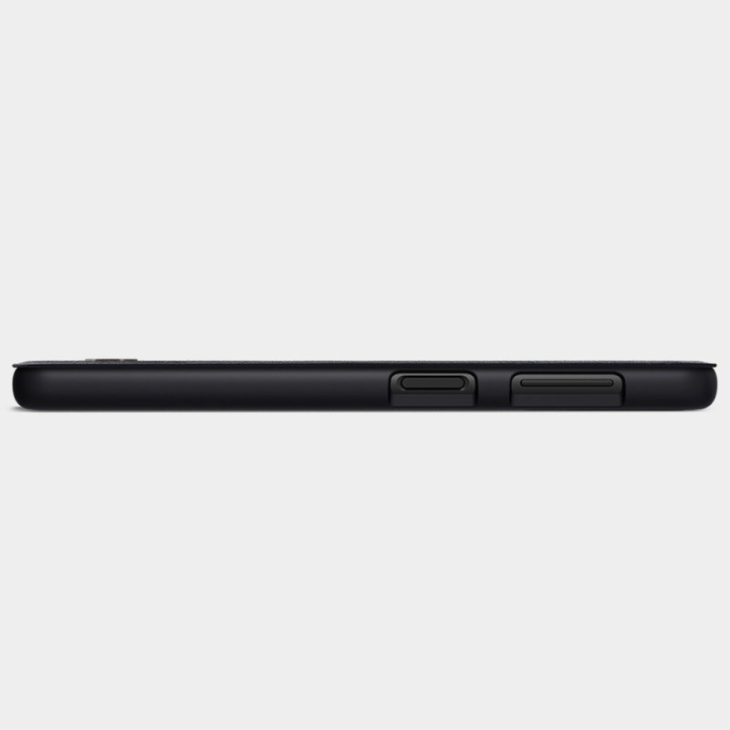 Nillkin Qin odinis dėklas Samsung Galaxy A22 4G rudas
