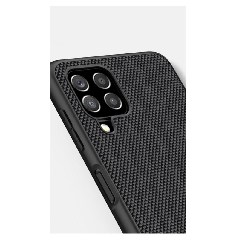 Nillkin Textured Case tvirtas sustiprintas dėklas su gelio rėmeliu ir nailonine nugara, skirtas Samsung Galaxy A22 4G ju...