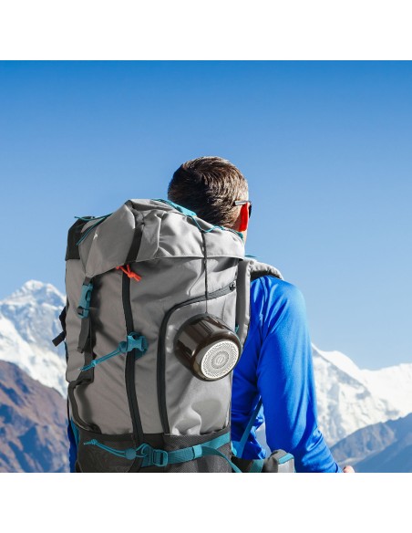 Bluetooth 5.1 belaidis garsiakalbis RGB apšvietimas juodas