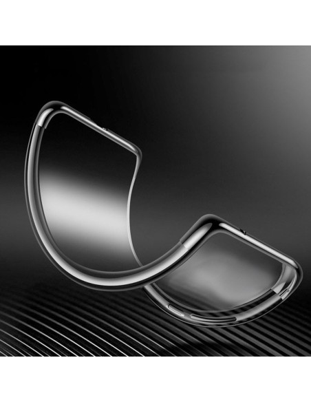 Clear Color dėklo gelio dangtelis su metaliniu rėmeliu Xiaomi Redmi Note 10 5G / Poco M3 Pro juodas