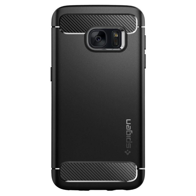 Spigen Rugged Armor dėklas Samsung Galaxy S7 - juodas