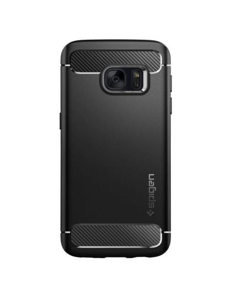 Spigen Rugged Armor dėklas Samsung Galaxy S7 - juodas Spigen Rugged Armor dėklas Samsung Galaxy S7 - juodas