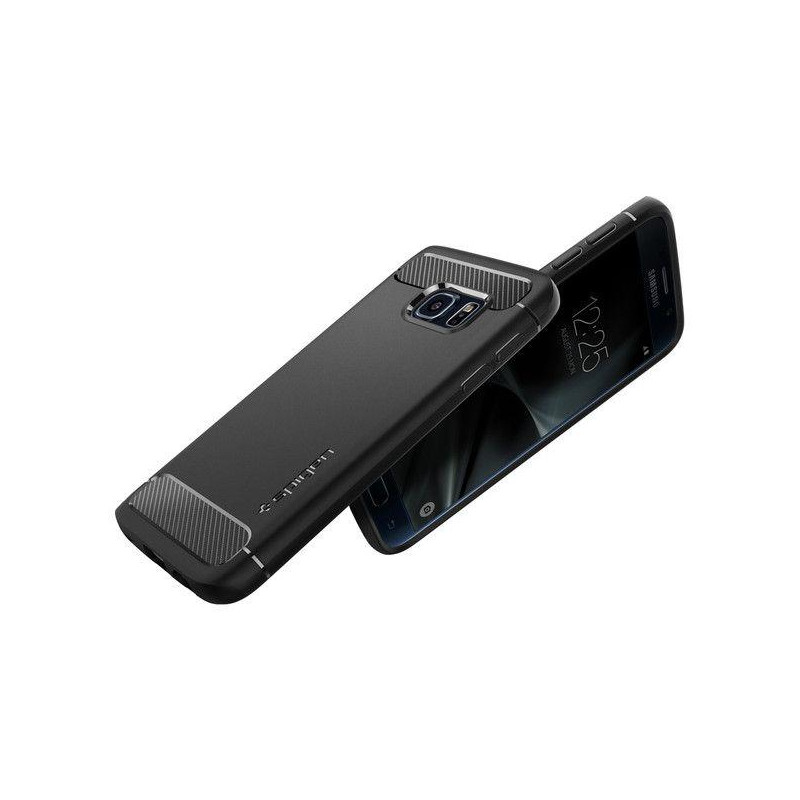 Spigen Rugged Armor dėklas Samsung Galaxy S7 - juodas