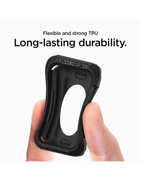„Spigen Rugged Armor“ dėklas, skirtas Apple Watch 4/ 5/ 6/ 7/ 8/ SE (40/ 41 mm) – juodas „Spigen Rugged Armor“ dėklas, skirtas Apple Watch 4/ 5/ 6/ 7/ 8/ SE (40/ 41 mm) – juodas