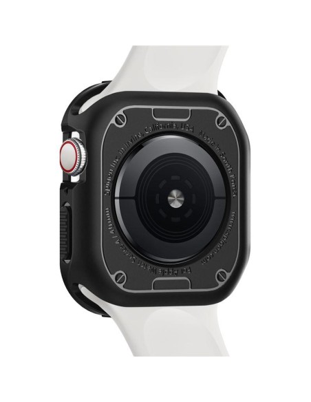 „Spigen Rugged Armor“ dėklas, skirtas Apple Watch 4/ 5/ 6/ 7/ 8/ SE (40/ 41 mm) – juodas „Spigen Rugged Armor“ dėklas, skirtas Apple Watch 4/ 5/ 6/ 7/ 8/ SE (40/ 41 mm) – juodas