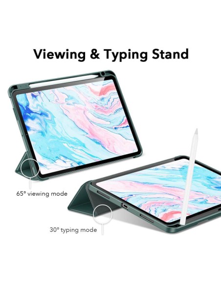 ESR Rebound pieštuko dėklas, skirtas iPad Air 4 2020 / 5 2022 / 11,6& 39 & 39 2024 - juodas ESR Rebound pieštuko dėklas, skirtas iPad Air 4 2020 / 5 2022 / 11,6& 39 & 39 2024 - juodas