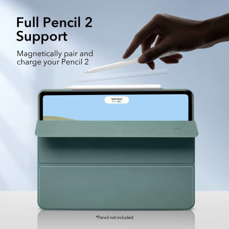 ESR Rebound magnetinis dėklas iPad Pro 11& 39 & 39 2020 / 2021 / 2022 - žalias