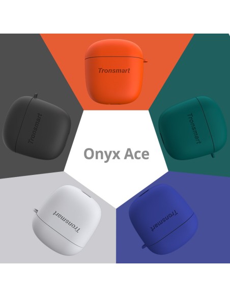Tronsmart ausinių dėklas, silikoninis dėklas, skirtas Tronsmart Onyx Ace Pro / Onyx Ace Purple ausinėms Tronsmart ausinių dėklas, silikoninis dėklas, skirtas Tronsmart Onyx Ace Pro / Onyx Ace Purple ausinėms