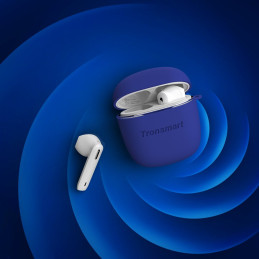 Tronsmart ausinių dėklas, silikoninis dėklas, skirtas Tronsmart Onyx Ace Pro / Onyx Ace Purple ausinėms
