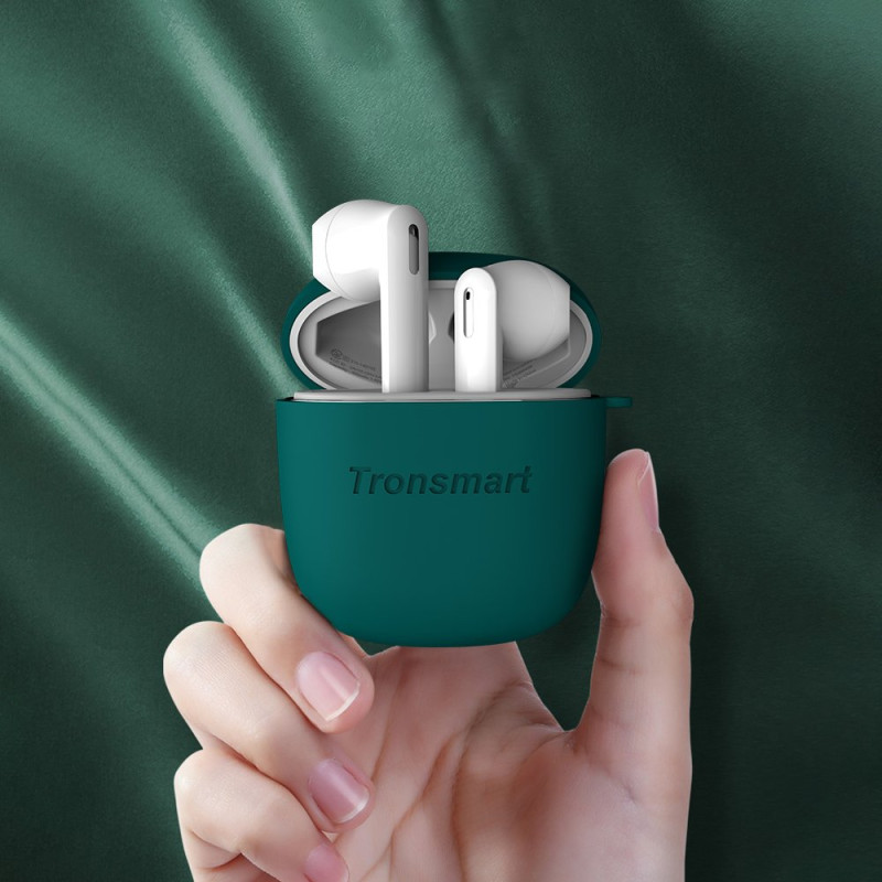 Tronsmart ausinių dėklas, silikoninis dėklas, skirtas Tronsmart Onyx Ace Pro / Onyx Ace Green