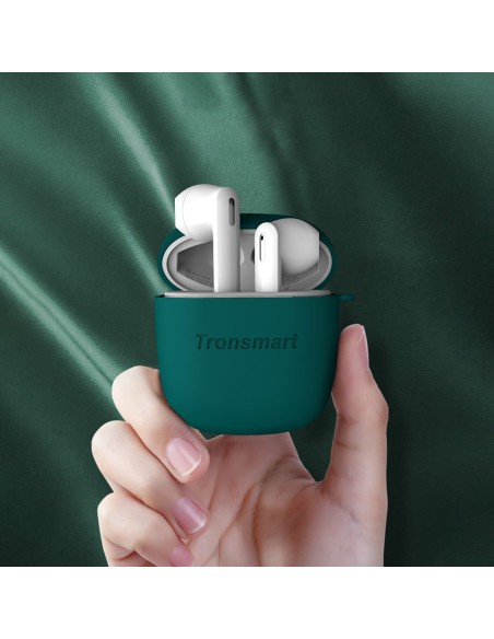 Tronsmart ausinių dėklas, silikoninis dėklas, skirtas Tronsmart Onyx Ace Pro / Onyx Ace Green