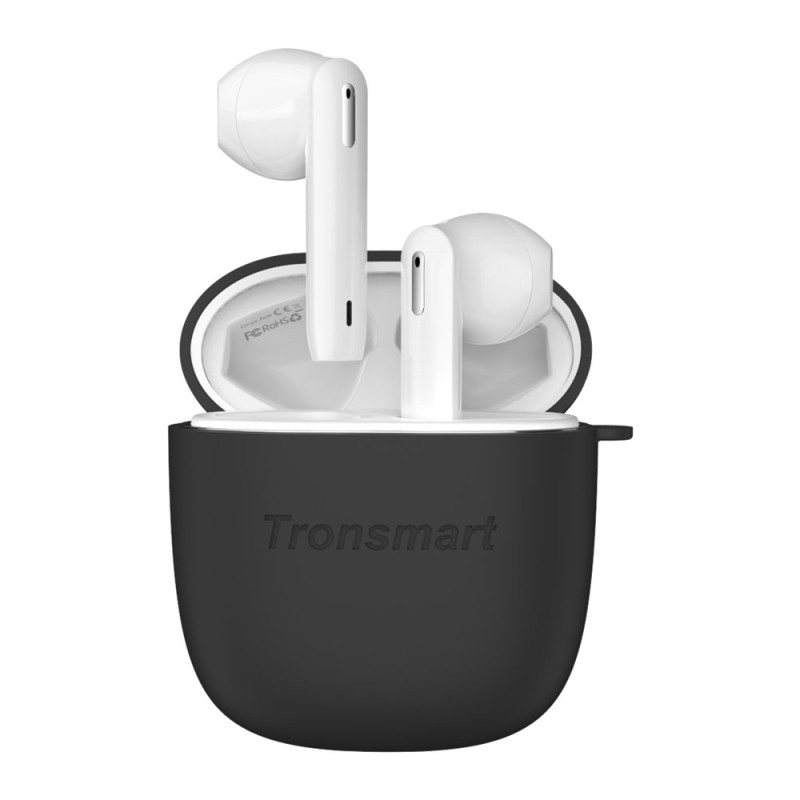 Tronsmart ausinių dėklas, silikoninis dėklas, skirtas Tronsmart Onyx Ace Pro / Onyx Ace juodoms ausinėms Tronsmart ausinių dėklas, silikoninis dėklas, skirtas Tronsmart Onyx Ace Pro / Onyx Ace juodoms ausinėms