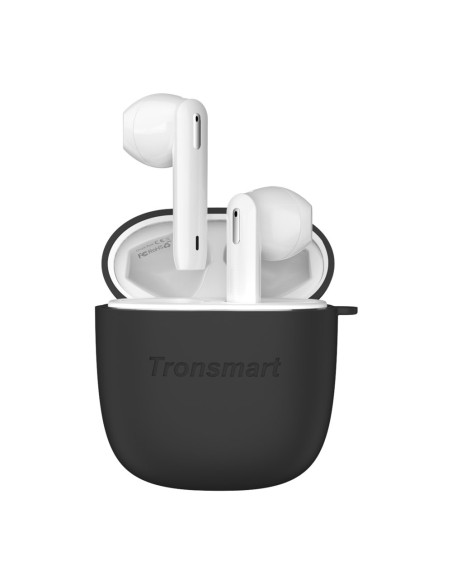 Tronsmart ausinių dėklas, silikoninis dėklas, skirtas Tronsmart Onyx Ace Pro / Onyx Ace juodoms ausinėms Tronsmart ausinių dėklas, silikoninis dėklas, skirtas Tronsmart Onyx Ace Pro / Onyx Ace juodoms ausinėms