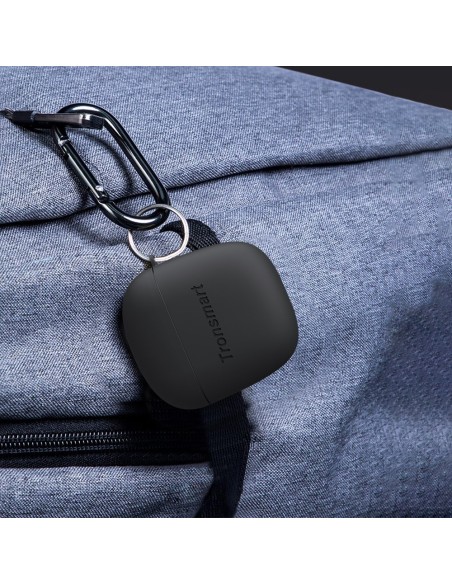 Tronsmart ausinių dėklas, silikoninis dėklas, skirtas Tronsmart Onyx Ace Pro / Onyx Ace juodoms ausinėms Tronsmart ausinių dėklas, silikoninis dėklas, skirtas Tronsmart Onyx Ace Pro / Onyx Ace juodoms ausinėms