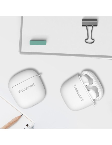 Tronsmart ausinių dėklas, silikoninis dėklas, skirtas Tronsmart Onyx Ace Pro / Onyx Ace juodoms ausinėms Tronsmart ausinių dėklas, silikoninis dėklas, skirtas Tronsmart Onyx Ace Pro / Onyx Ace juodoms ausinėms