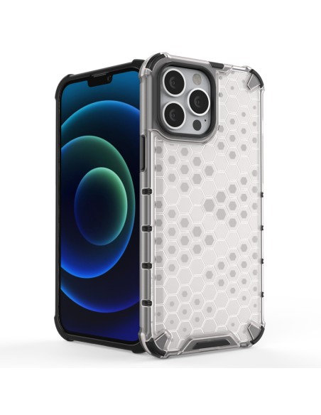 Korinis dėklas, šarvuotas dangtelis su gelio rėmeliu, iPhone 13 Pro Max, juodas