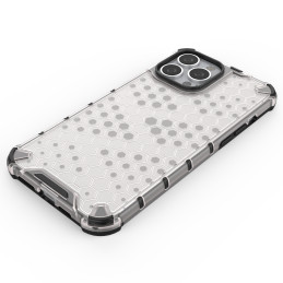 Korinis dėklas, šarvuotas dangtelis su gelio rėmeliu, iPhone 13 Pro Max, mėlynas