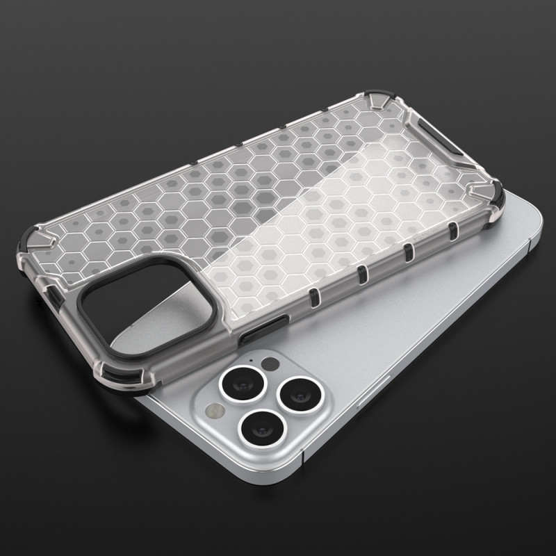 Korinis dėklas, šarvuotas dangtelis su gelio rėmeliu, iPhone 13 Pro Max, žalias