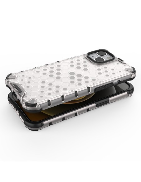 Korinis dėklas, šarvuotas dangtelis su gelio rėmeliu, iPhone 13, raudonas Korinis dėklas, šarvuotas dangtelis su gelio rėmeliu, iPhone 13, raudonas