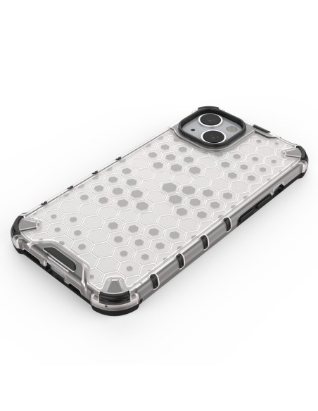 Korinis dėklas, šarvuotas dangtelis su gelio rėmeliu, iPhone 13, raudonas Korinis dėklas, šarvuotas dangtelis su gelio rėmeliu, iPhone 13, raudonas