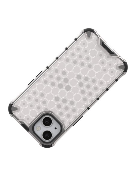 Korinis dėklas, šarvuotas dangtelis su gelio rėmeliu, iPhone 13, raudonas Korinis dėklas, šarvuotas dangtelis su gelio rėmeliu, iPhone 13, raudonas