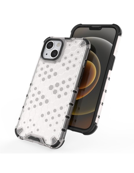Korinis dėklas, šarvuotas dangtelis su gelio rėmeliu, iPhone 13, raudonas Korinis dėklas, šarvuotas dangtelis su gelio rėmeliu, iPhone 13, raudonas