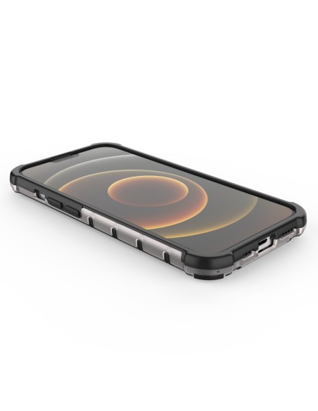 Korinis dėklas, šarvuotas dangtelis su gelio rėmeliu, iPhone 13, raudonas Korinis dėklas, šarvuotas dangtelis su gelio rėmeliu, iPhone 13, raudonas