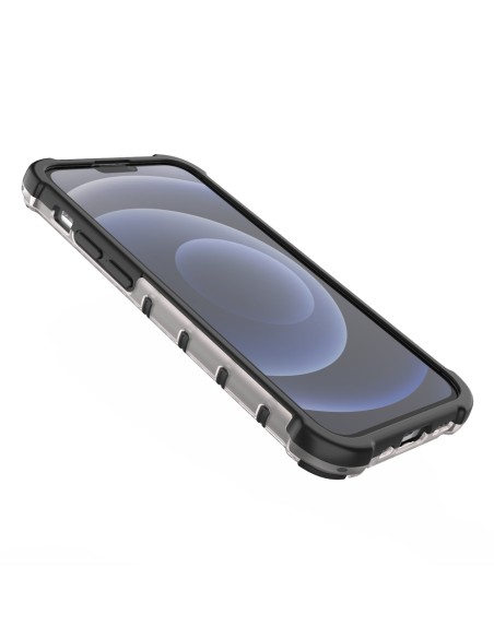 Korinis dėklas, šarvuotas dangtelis su gelio rėmeliu, iPhone 13 mini, raudonas Korinis dėklas, šarvuotas dangtelis su gelio rėmeliu, iPhone 13 mini, raudonas