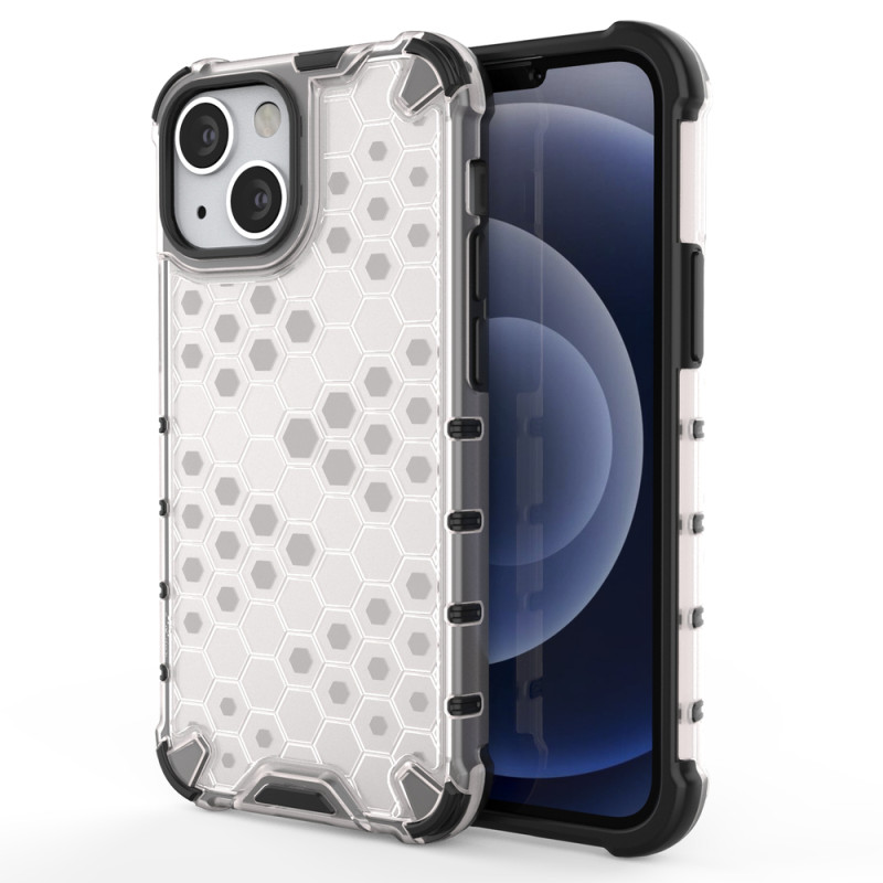 Korinis dėklas, šarvuotas dangtelis su gelio rėmeliu, iPhone 13 mini, skaidrus Korinis dėklas, šarvuotas dangtelis su gelio rėmeliu, iPhone 13 mini, skaidrus