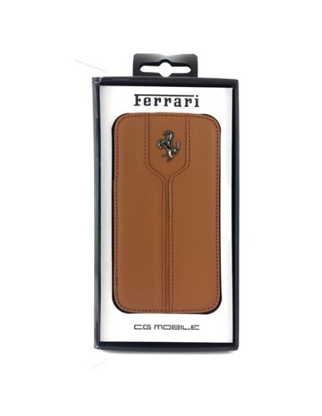 Ferrari Monte Carlo dėklas Samsung Galaxy S4 - rudas