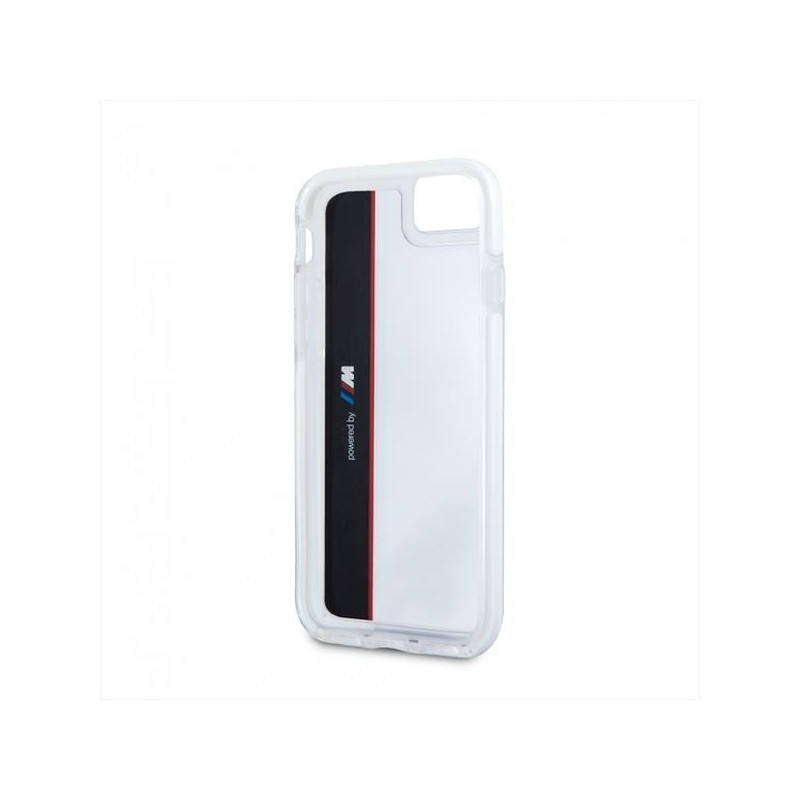 BMW Motorcase dėklas iPhone 7 / 8 / SE 2020 / SE 2022 - skaidrus ir juodas