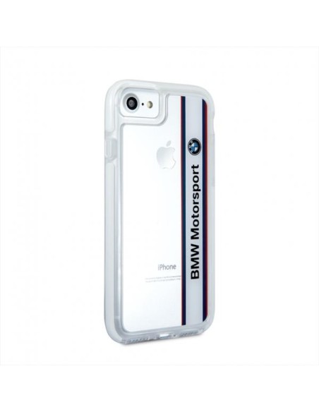 BMW Motorcase dėklas iPhone 7 - skaidrus ir baltas BMW Motorcase dėklas iPhone 7 - skaidrus ir baltas