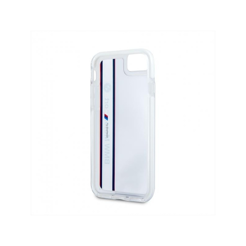 BMW Motorcase dėklas iPhone 7 - skaidrus ir baltas