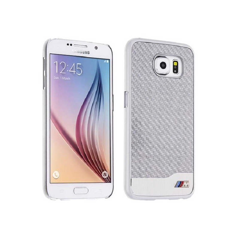 BMW Hardcase dėklas Samsung Galaxy S6 - sidabrinis BMW Hardcase dėklas Samsung Galaxy S6 - sidabrinis