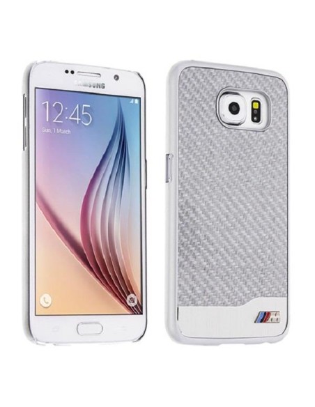BMW Hardcase dėklas Samsung Galaxy S6 - sidabrinis BMW Hardcase dėklas Samsung Galaxy S6 - sidabrinis