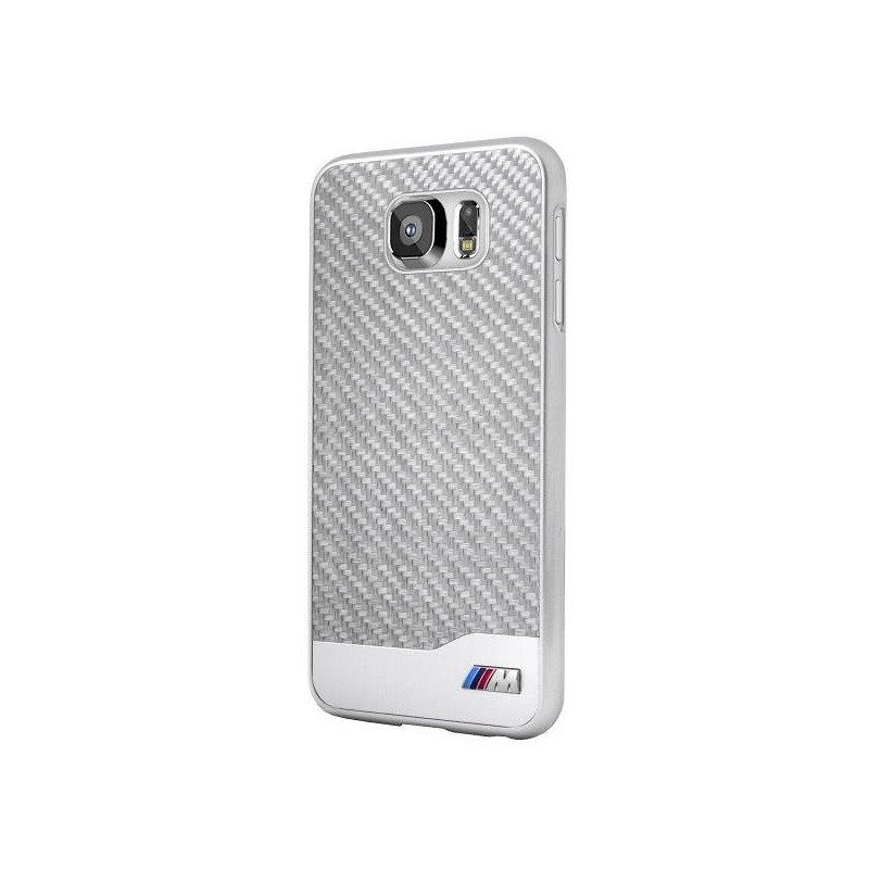 BMW Hardcase dėklas Samsung Galaxy S6 - sidabrinis