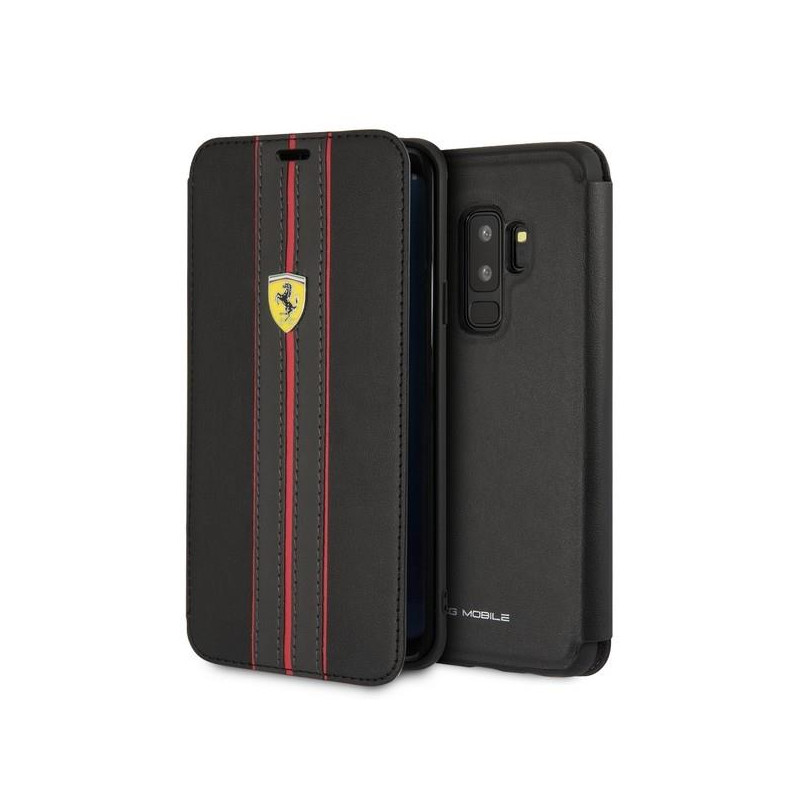 Ferrari Urban dėklas, skirtas Samsung Galaxy S9 Plus - juodas