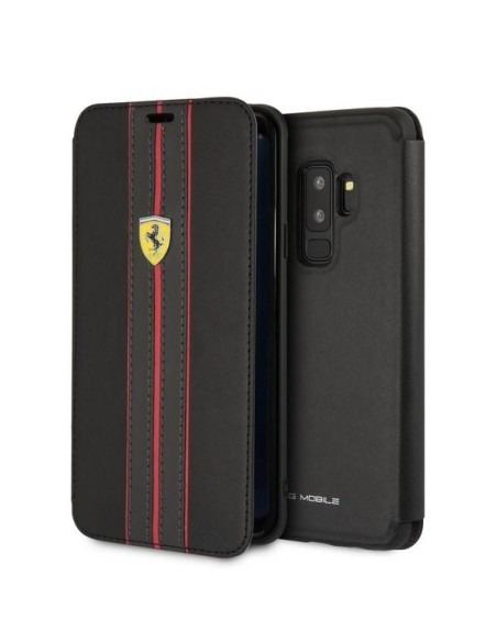 Ferrari Urban dėklas, skirtas Samsung Galaxy S9 Plus - juodas Ferrari Urban dėklas, skirtas Samsung Galaxy S9 Plus - juodas