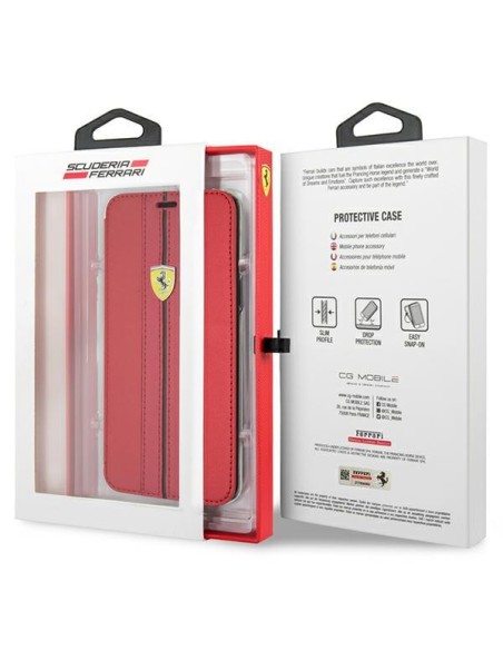 Ferrari Urban dėklas, skirtas Samsung Galaxy S9 - raudonas Ferrari Urban dėklas, skirtas Samsung Galaxy S9 - raudonas
